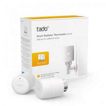 Комплект термостатических головок Tado DUO Pack (вертикального монтажа)