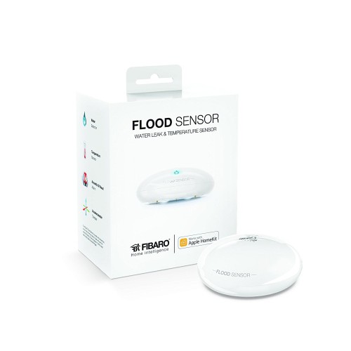 Датчик протечки и температуры Fibaro Flood Sensor