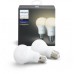 Умная лампа Philips Hue White E27 Starter Kit (2шт)